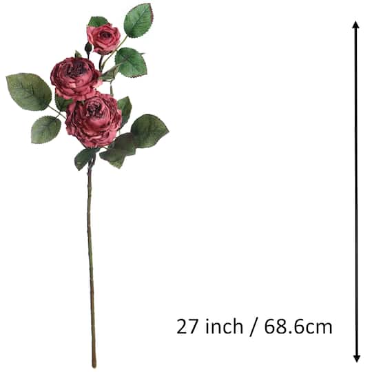 27" Burgundy Ranunculus Stem by Ashland®
